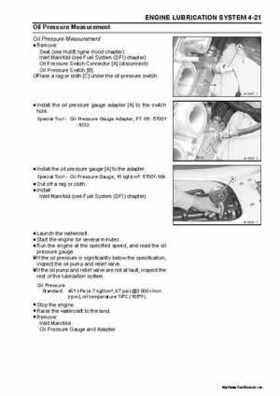 2005 Kawasaki STx-12F Jet Ski Factory Service Manual., Page 156