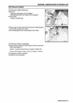2005 Kawasaki STx-12F Jet Ski Factory Service Manual., Page 158