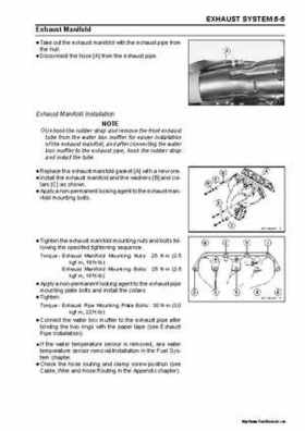 2005 Kawasaki STx-12F Jet Ski Factory Service Manual., Page 163