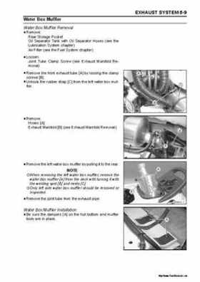 2005 Kawasaki STx-12F Jet Ski Factory Service Manual., Page 167