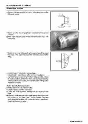 2005 Kawasaki STx-12F Jet Ski Factory Service Manual., Page 168
