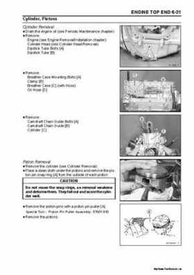 2005 Kawasaki STx-12F Jet Ski Factory Service Manual., Page 199