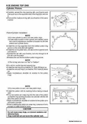 2005 Kawasaki STx-12F Jet Ski Factory Service Manual., Page 200