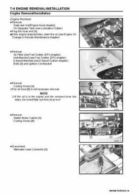 2005 Kawasaki STx-12F Jet Ski Factory Service Manual., Page 207