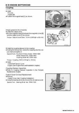 2005 Kawasaki STx-12F Jet Ski Factory Service Manual., Page 219