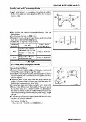 2005 Kawasaki STx-12F Jet Ski Factory Service Manual., Page 230