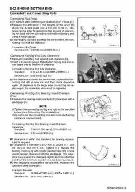 2005 Kawasaki STx-12F Jet Ski Factory Service Manual., Page 231