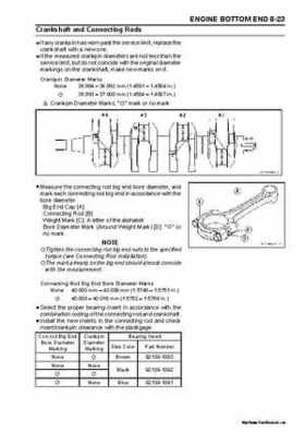 2005 Kawasaki STx-12F Jet Ski Factory Service Manual., Page 232