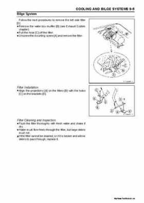 2005 Kawasaki STx-12F Jet Ski Factory Service Manual., Page 240