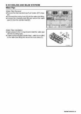 2005 Kawasaki STx-12F Jet Ski Factory Service Manual., Page 245