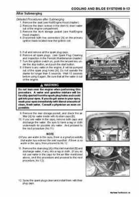 2005 Kawasaki STx-12F Jet Ski Factory Service Manual., Page 248