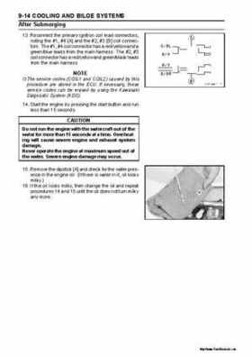 2005 Kawasaki STx-12F Jet Ski Factory Service Manual., Page 249
