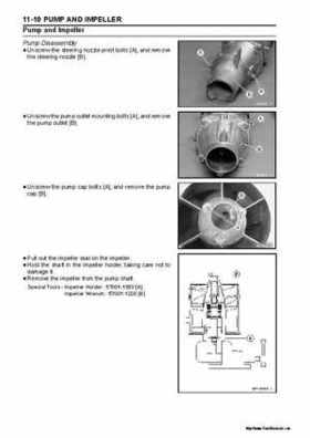 2005 Kawasaki STx-12F Jet Ski Factory Service Manual., Page 268