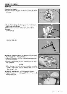 2005 Kawasaki STx-12F Jet Ski Factory Service Manual., Page 287
