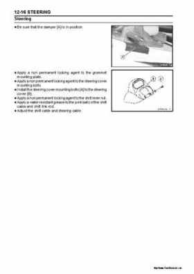 2005 Kawasaki STx-12F Jet Ski Factory Service Manual., Page 289
