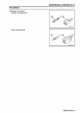 2005 Kawasaki STx-12F Jet Ski Factory Service Manual., Page 329