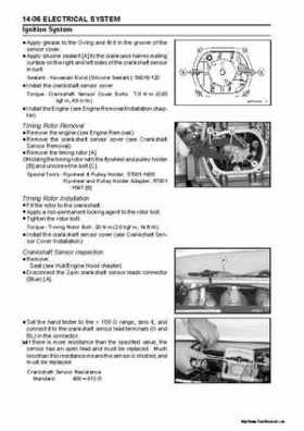 2005 Kawasaki STx-12F Jet Ski Factory Service Manual., Page 348