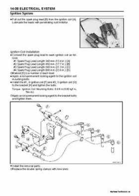 2005 Kawasaki STx-12F Jet Ski Factory Service Manual., Page 350