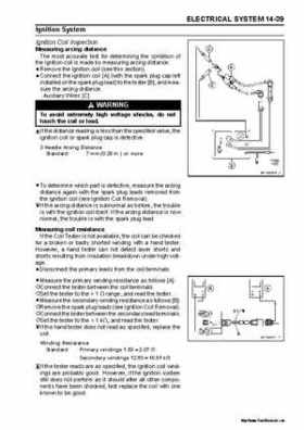 2005 Kawasaki STx-12F Jet Ski Factory Service Manual., Page 351