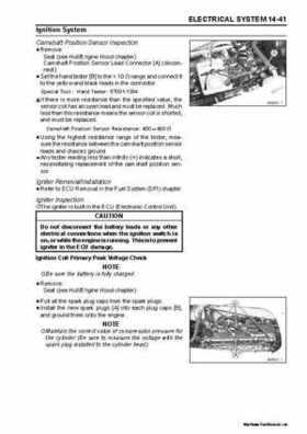 2005 Kawasaki STx-12F Jet Ski Factory Service Manual., Page 353
