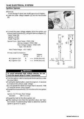 2005 Kawasaki STx-12F Jet Ski Factory Service Manual., Page 354