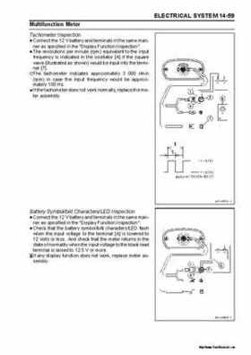 2005 Kawasaki STx-12F Jet Ski Factory Service Manual., Page 371