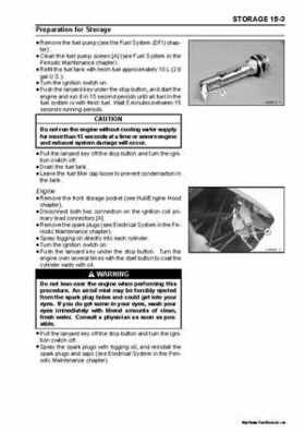 2005 Kawasaki STx-12F Jet Ski Factory Service Manual., Page 380
