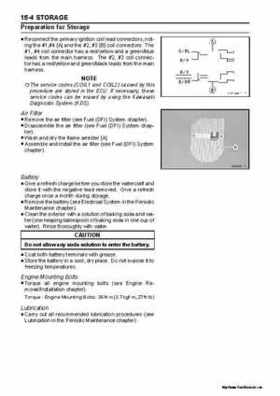 2005 Kawasaki STx-12F Jet Ski Factory Service Manual., Page 381