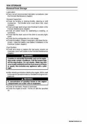 2005 Kawasaki STx-12F Jet Ski Factory Service Manual., Page 383