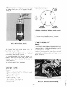 Chrysler 100, 115 and 140 HP Outboard Motors Service Manual, OB 3439, Page 119
