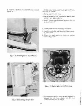 Chrysler 100, 115 and 140 HP Outboard Motors Service Manual, OB 3439, Page 163