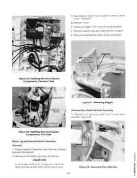 Chrysler 100, 115 and 140 HP Outboard Motors Service Manual, OB 3439, Page 166