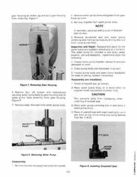 Chrysler 100, 115 and 140 HP Outboard Motors Service Manual, OB 3439, Page 176