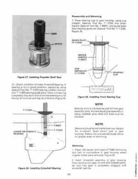Chrysler 100, 115 and 140 HP Outboard Motors Service Manual, OB 3439, Page 183