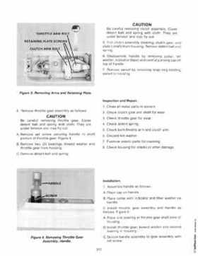 Chrysler 100, 115 and 140 HP Outboard Motors Service Manual, OB 3439, Page 213