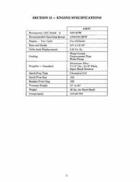 Chrysler 4 HP Outboard Motor Service Manual OB 2278, Page 5