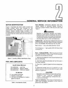 Chrysler 6, 7.5, 180 Sailor Outboard Motors Service Manual, OB 3330, Page 12
