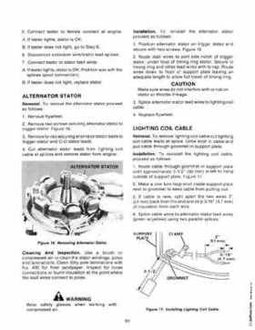 Chrysler 6, 7.5, 180 Sailor Outboard Motors Service Manual, OB 3330, Page 61