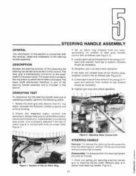 Chrysler 6, 7.5, 180 Sailor Outboard Motors Service Manual, OB 3330, Page 74