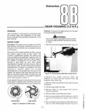 Chrysler 6, 7.5, 180 Sailor Outboard Motors Service Manual, OB 3330, Page 114