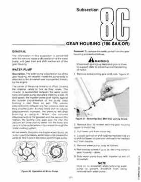 Chrysler 6, 7.5, 180 Sailor Outboard Motors Service Manual, OB 3330, Page 122