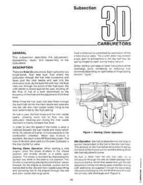 Chrysler 70, 75 and 85 HP Outboard Motors Service Manual OB 3438, Page 40