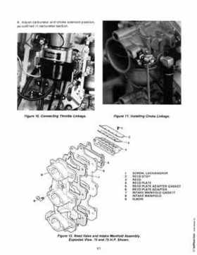Chrysler 70, 75 and 85 HP Outboard Motors Service Manual OB 3438, Page 62