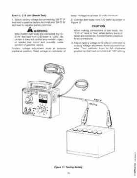 Chrysler 70, 75 and 85 HP Outboard Motors Service Manual OB 3438, Page 76