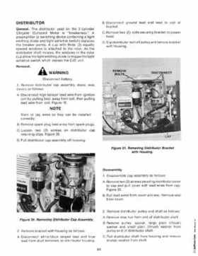 Chrysler 70, 75 and 85 HP Outboard Motors Service Manual OB 3438, Page 85