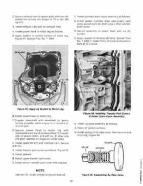 Chrysler 70, 75 and 85 HP Outboard Motors Service Manual OB 3438, Page 142
