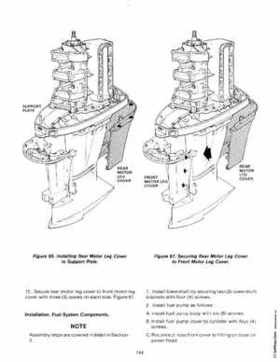 Chrysler 70, 75 and 85 HP Outboard Motors Service Manual OB 3438, Page 145