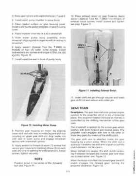 Chrysler 70, 75 and 85 HP Outboard Motors Service Manual OB 3438, Page 173