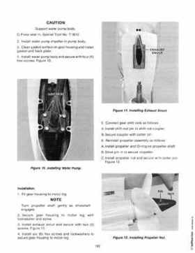 Chrysler 70, 75 and 85 HP Outboard Motors Service Manual OB 3438, Page 193