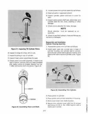 Chrysler 70, 75 and 85 HP Outboard Motors Service Manual OB 3438, Page 219